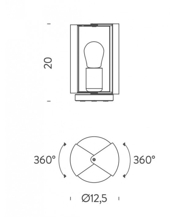 Nemo Pivotante à Poser Table Lamp